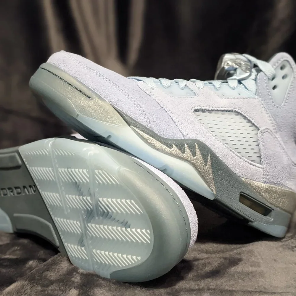 Jordan 5 Retro - Bluebirds (W) 6.5 - NEW - Picture 3 of 6